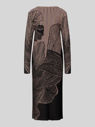 Midikleid mit Rundhalsausschnitt von Marc Cain Pink - 1