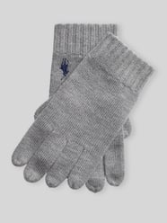 Fingerhandschuhe aus Wolle mit Logo-Stickerei von Polo Ralph Lauren - 45