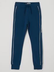 Sweathose mit Eingrifftaschen Modell 'Steward' von Raizzed Blau / Türkis - 39