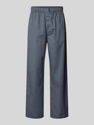 Regular Fit Pyjama-Hose mit Label-Patch von Calvin Klein Underwear Blau - 17