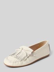 Mocassins van echt leer met sierstrik van INUOVO - 28