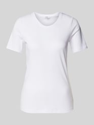 Slim Fit T-Shirt aus reiner Baumwolle in Interlockjersey-Qualität von s.Oliver RED LABEL - 27