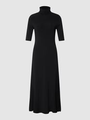Midi-jurk met col, model 'Radar' van MaxMara Leisure Grijs / zwart - 33