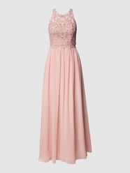 Abendkleid mit Zierbesatz von Laona Pink - 26