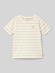 Regular Fit T-Shirt mit Logo-Stitching von Steiff - 2