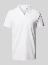 Slim fit poloshirt met platte kraag van Lindbergh - 32