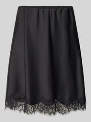 Satinrock mit Spitze Modell 'Brenda' von My Essential Wardrobe - 8