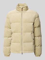 Gewatteerd jack met structuurmotief van Gant Beige - 13