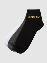 Sneakersocken im 3er-Pack von Replay Underwear Gelb - 32