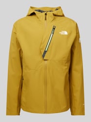 Regular fit jack met logoprint, model 'ANTORA' van The North Face Geel - 35