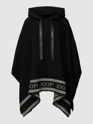 Poncho mit Kapuze von JOOP! Schwarz - 11