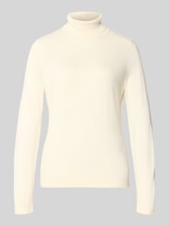 Regular fit gebreide pullover van viscosemix model 'OKTOBER' van COMMA - 12