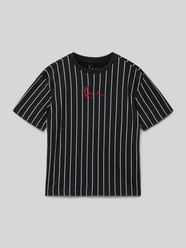 Regular Fit T-Shirt mit Logo-Stitching von Karl Kani - 9