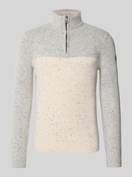 Bluza z kołnierzem o kroju regular fit z mieszanki bawełny od Tom Tailor - 18