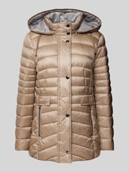 Steppjacke mit Knopfleiste von Gil Bret Beige - 2