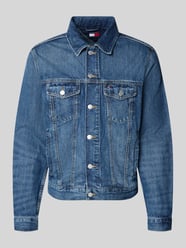 Kurtka jeansowa o kroju krój regular fit z czystej bawełny model 'RYAN' od Tommy Jeans - 47