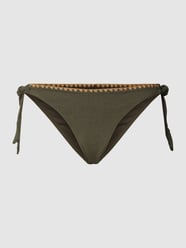 Bikinislip met structuurmotief, model 'DIMKA' van Banana Moon Groen - 38