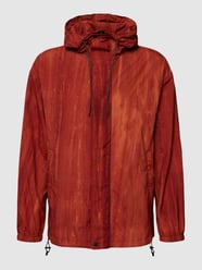 Relaxed Fit Jacke mit Allover-Muster von Marc O'Polo Orange - 47