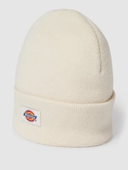 Beanie mit Label-Patch Modell 'GIBSLAND BEANIE' von Dickies Weiß - 7