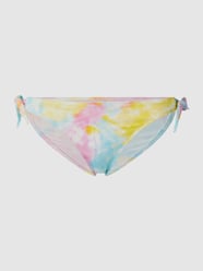 Bikini-Hose mit seitlichen Schnürverschlüssen Modell 'Benta Colordye'  von Banana Moon Gelb - 33