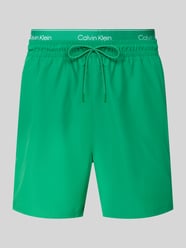 Regular Fit Badeshorts mit integriertem Slip von Calvin Klein Underwear - 37