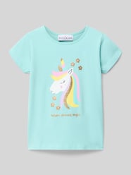 T-Shirt mit Motiv und Rundhalsausschnitt von DANAMADE - 17