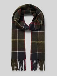 Schal mit Fransenabschluss Galingale Tartan von Barbour Beige - 1