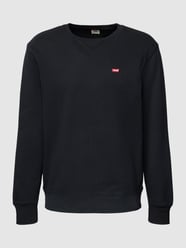 Sweatshirt mit Label-Patch Modell 'NEW ORIGINAL' von Levi's® Schwarz - 7