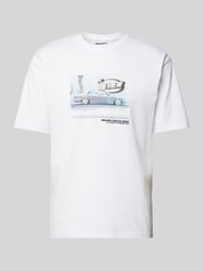 T-Shirt mit Motiv-Print von REVIEW Weiß - 28