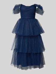 Abendkleid im Stufen-Look von Lace & Beads - 2