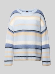 Oversized sweter z dzianiny z mieszanką wełny i alpaki model "C_FOSSET" od BOSS Orange - 36
