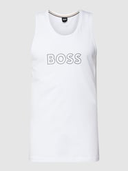 Tanktop met labelprint, model 'Beach' van BOSS - 14