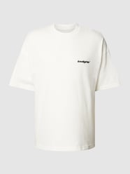 T-shirt met labelprint van Low Lights Studios Wit - 21