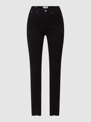 Skinny fit high rise jeans met stretch  van Calvin Klein Jeans Zwart - 16