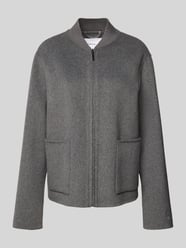 Jack met opstaande kraag en opgestikte zakken van comma - 27