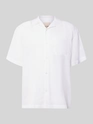 relaxed fit vrijetijdsoverhemd van mix van linnen en viscose model 'LAURENCE' van ONLY & SONS - 7