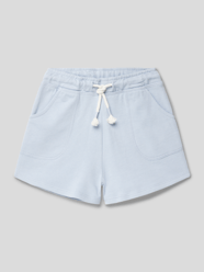 Sweatshorts aus reiner Baumwolle mit Eingrifftaschen Modell 'lea' von Mango Blau / Türkis - 11