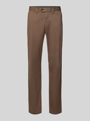 Chinos w kroju regular fit z francuskimi kieszeniami wpuszczanymi od Christian Berg Men - 34