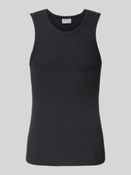 Tanktop mit Rundhalsausschnitt und Label-Detail von JAKE*S STUDIO MEN - 14