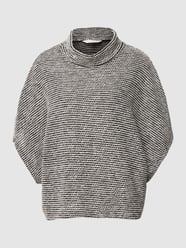 Gebreide pullover met all-over motief van Apricot Zwart - 30