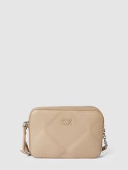 Umhängetasche mit  Strukturmuster Modell 'CAMERA' von CK Calvin Klein Beige - 23