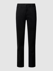 Regular fit stoffen broek met stretch, model 'Perfetto' van Hiltl - 16