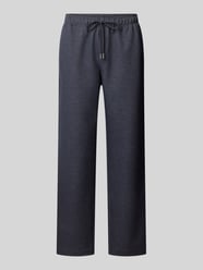 Spodnie materiałowe o kroju straight fit z elastycznej mieszanki wiskozy od GUESS - 30