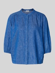 Relaxed fit blouse van linnenmix van s.Oliver RED LABEL - 3