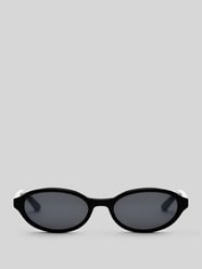 Owalne okulary przeciwsłoneczne model 'IVY' od MessyWeekend - 29