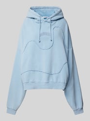 Oversized Hoodie mit Kapuze von Review Blau - 31