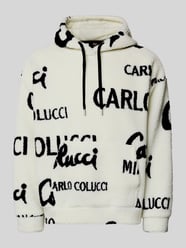 Oversized Hoodie mit Känguru-Tasche von CARLO COLUCCI - 8