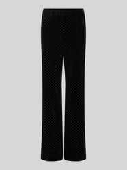 Straight Fit Hose aus Velours Modell 'HELLA' von YAS - 34