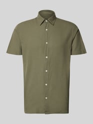 Koszula casualowa o kroju regular fit z mieszanki bawełny i lnu od JACK & JONES - 23