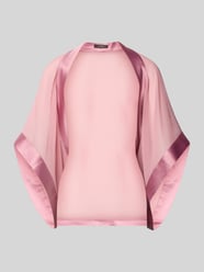 Kaffe top met col grijsbruin met glitter Kaffe top met col grijsbruin met glitter